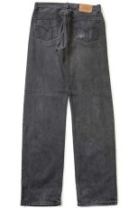 画像3: 90s USA製 Levi'sリーバイス 501 ブラック デニムパンツ w34 L34 (3)