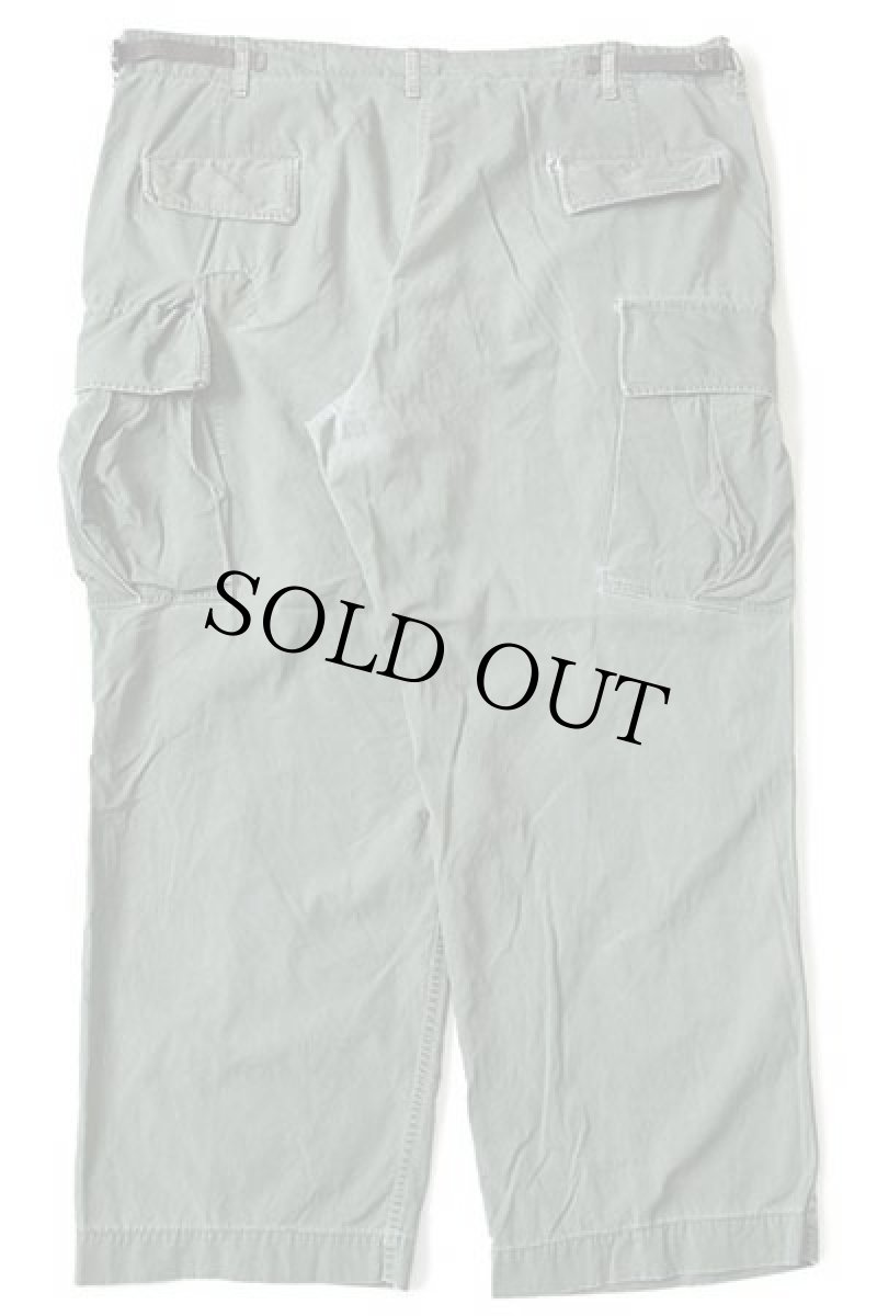 画像3: 60s 米軍 U.S.ARMY ジャングルファティーグパンツ 3rd ノンリップ オリーブグリーン R-XL (3)