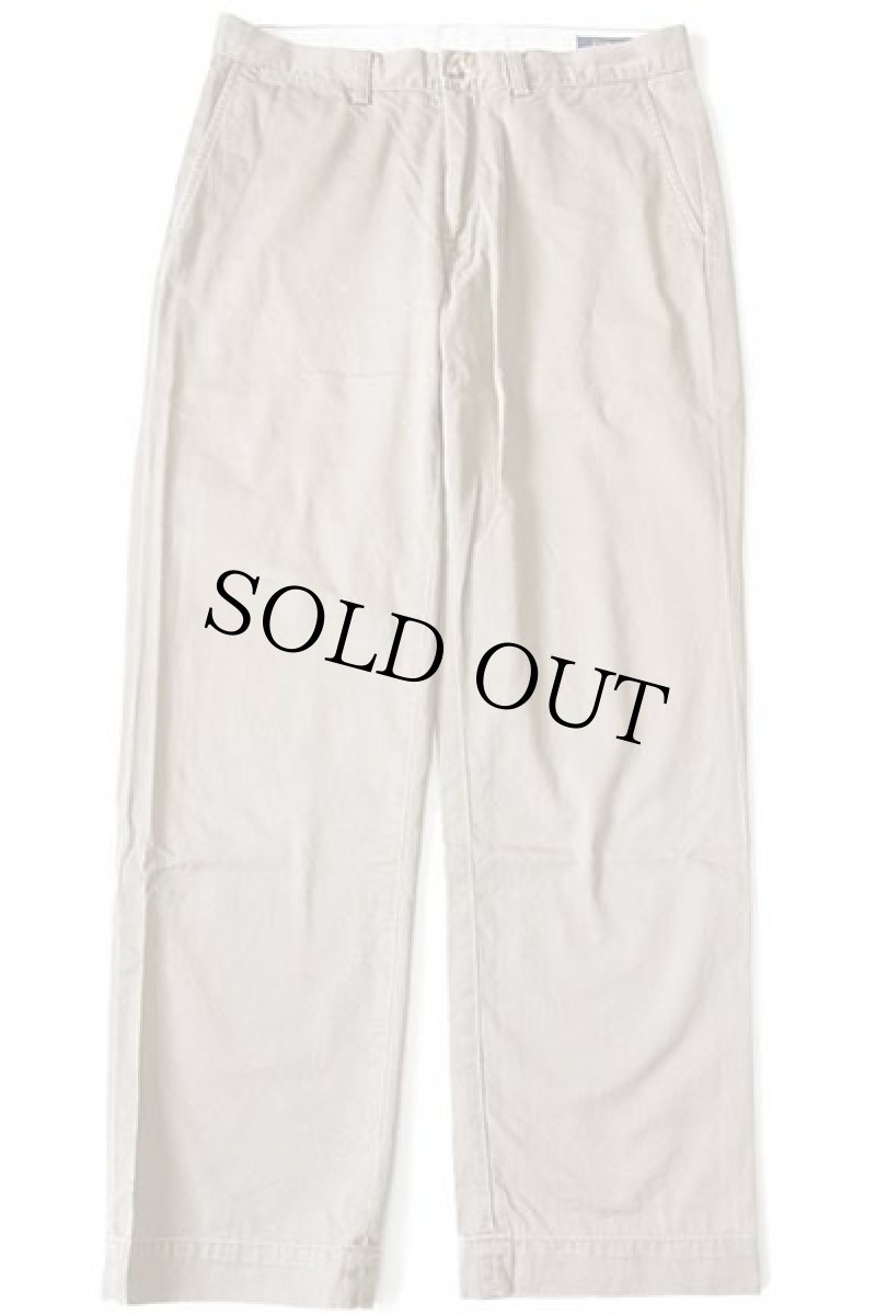 画像2: ポロ ラルフローレン コットン チノパン グレーブラウン w32 L30★216 (2)