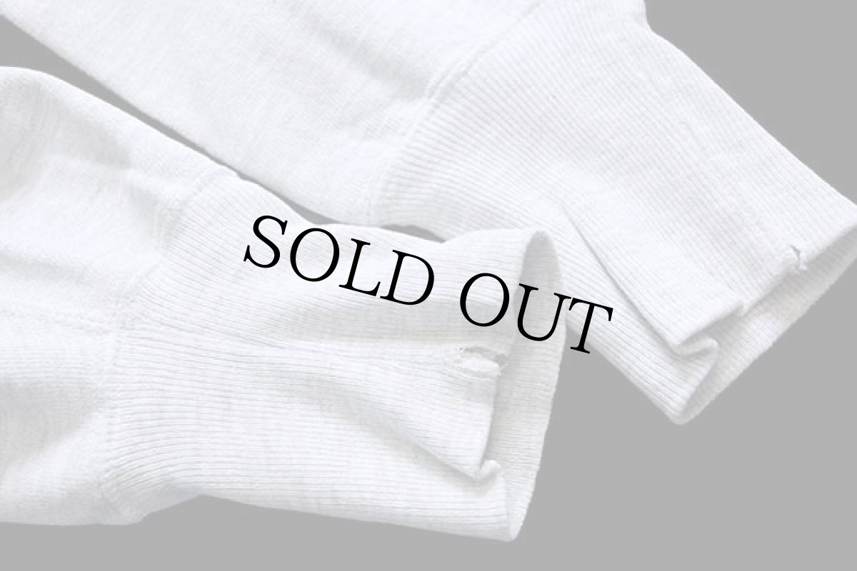 画像6: 90s USA製 Championチャンピオン ワンポイント リバースウィーブ スウェットパーカー 杢グレー M★144 (6)