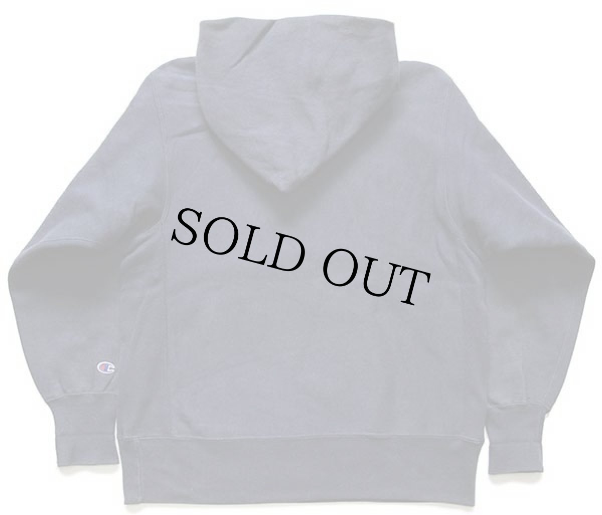 画像2: 90s USA製 Championチャンピオン ワンポイント リバースウィーブ スウェットパーカー 紺 L (2)