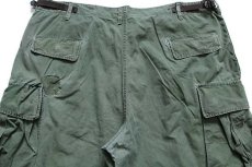 画像5: 60s 米軍 U.S.ARMY ジャングルファティーグパンツ 3rd ノンリップ オリーブグリーン R-XL (5)