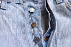 画像8: 80s USA製 Levi'sリーバイス 501 ケミカルウォッシュ デニムパンツ w32 L34★アシッド (8)