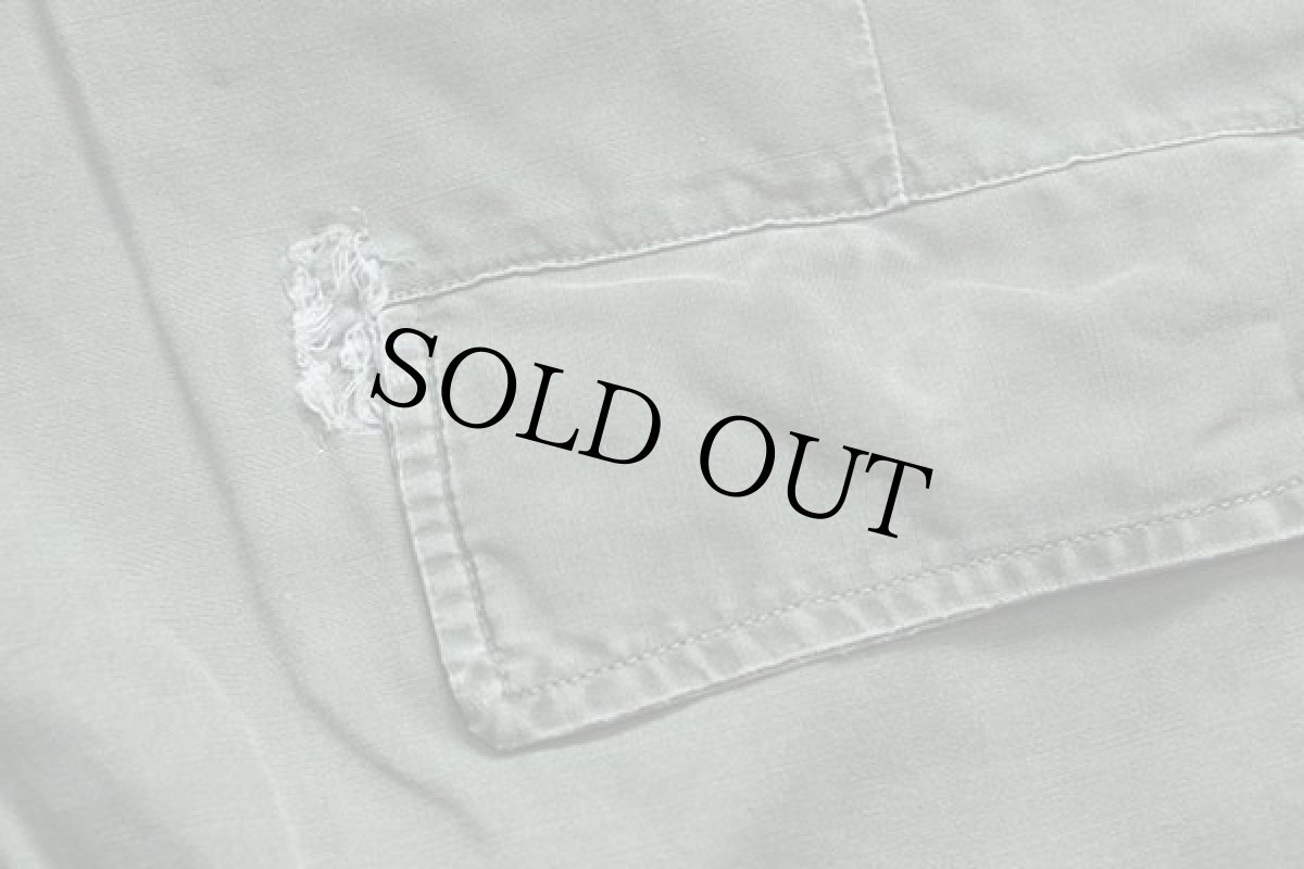 画像9: 60s 米軍 U.S.ARMY ジャングルファティーグパンツ 3rd ノンリップ オリーブグリーン R-XL (9)