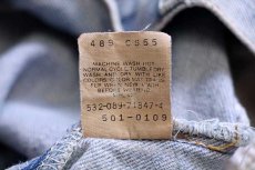 画像7: 80s USA製 Levi'sリーバイス 501 ケミカルウォッシュ デニムパンツ w32 L34★アシッド (7)