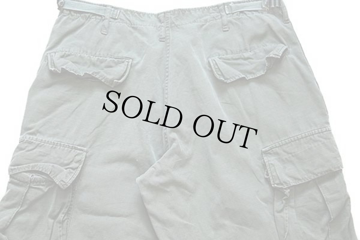 画像5: 60s 米軍 U.S.ARMY ジャングルファティーグパンツ オリーブグリーン R-M (5)