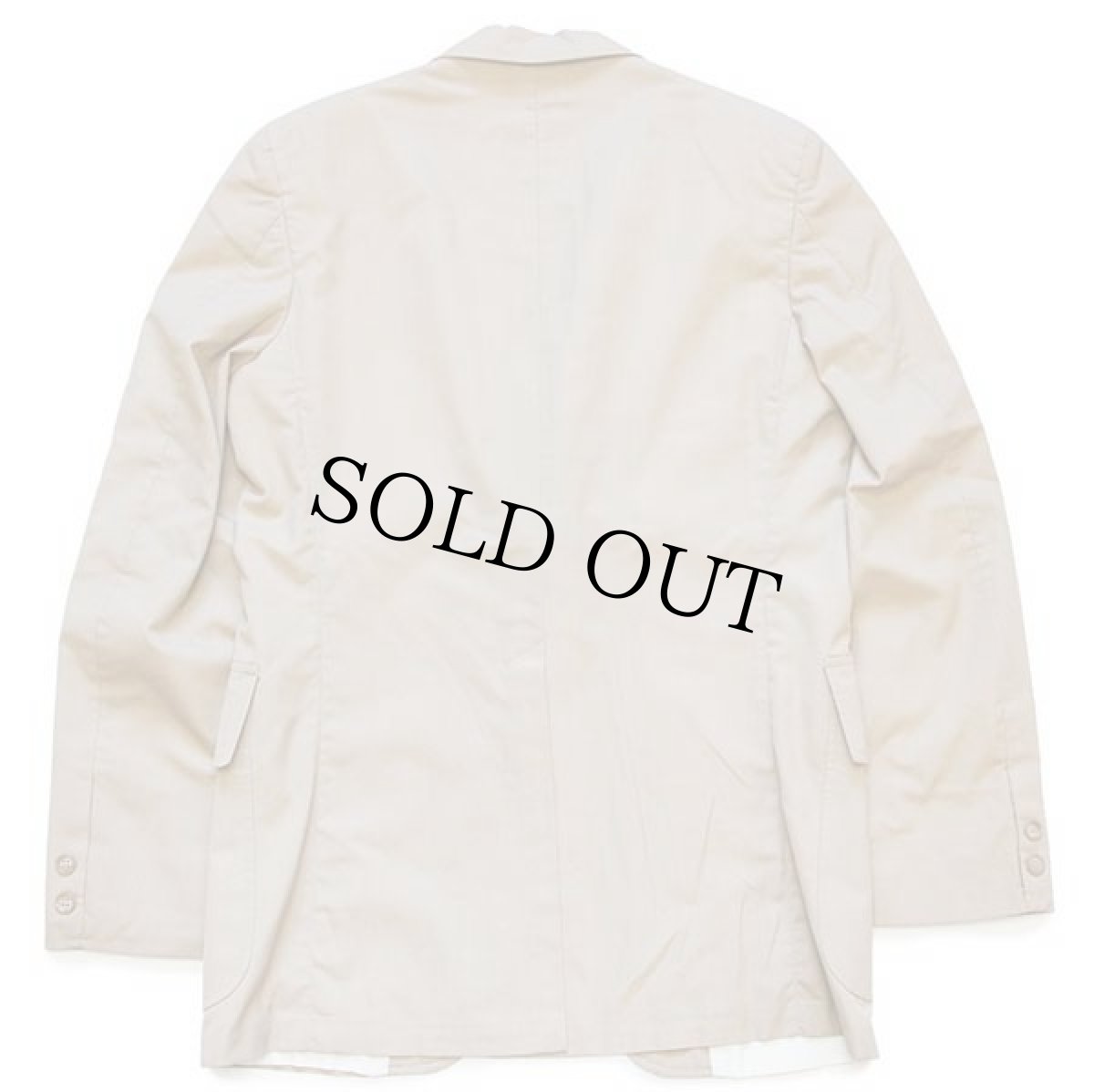 画像2: 80s USA製 BROOKS BROTHERSブルックスブラザーズ BROOKSGATE 2つボタン テーラードジャケット ベージュ (2)