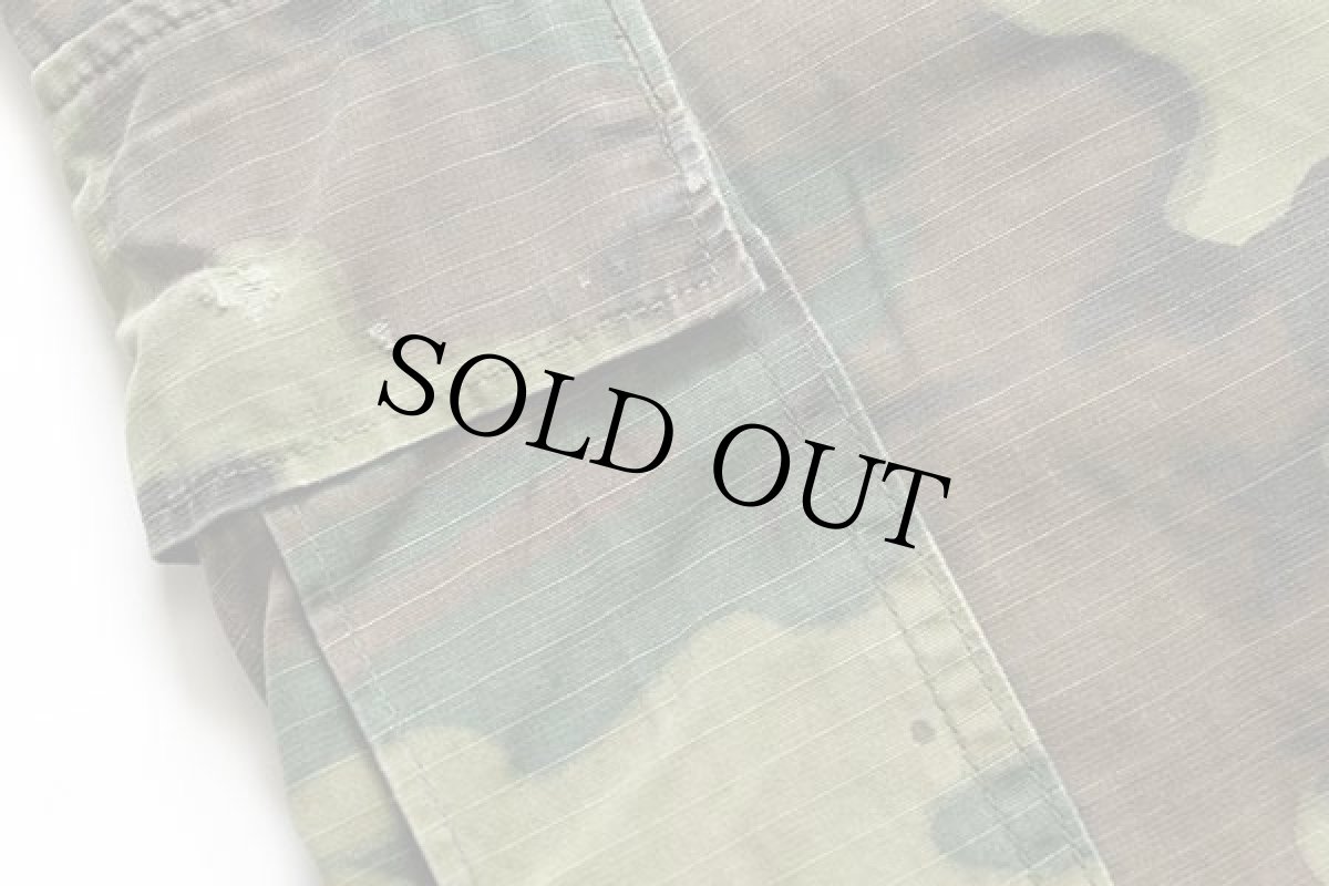 画像8: 60s 米軍 U.S.ARMY ERDL グリーンリーフカモ ジャングルファティーグパンツ カスタム S-R (8)