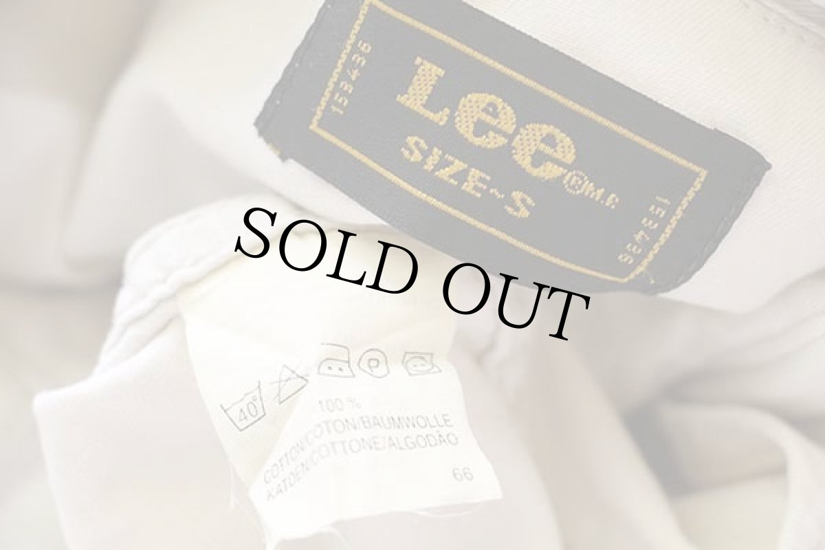 画像4: Leeリー コットンツイル ウエスタンシャツ オフホワイト S★ユーロ (4)