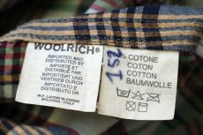 画像5: イタリア製 Woolrichウールリッチ マドラスチェック 3つボタン コットン テーラードジャケット M (5)