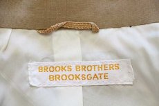画像4: 80s USA製 BROOKS BROTHERSブルックスブラザーズ BROOKSGATE 2つボタン テーラードジャケット ベージュ (4)