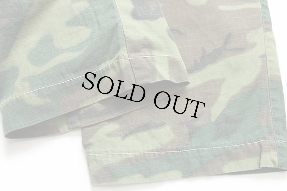 画像9: 60s 米軍 U.S.ARMY ERDL グリーンリーフカモ ジャングルファティーグパンツ カスタム S-R (9)