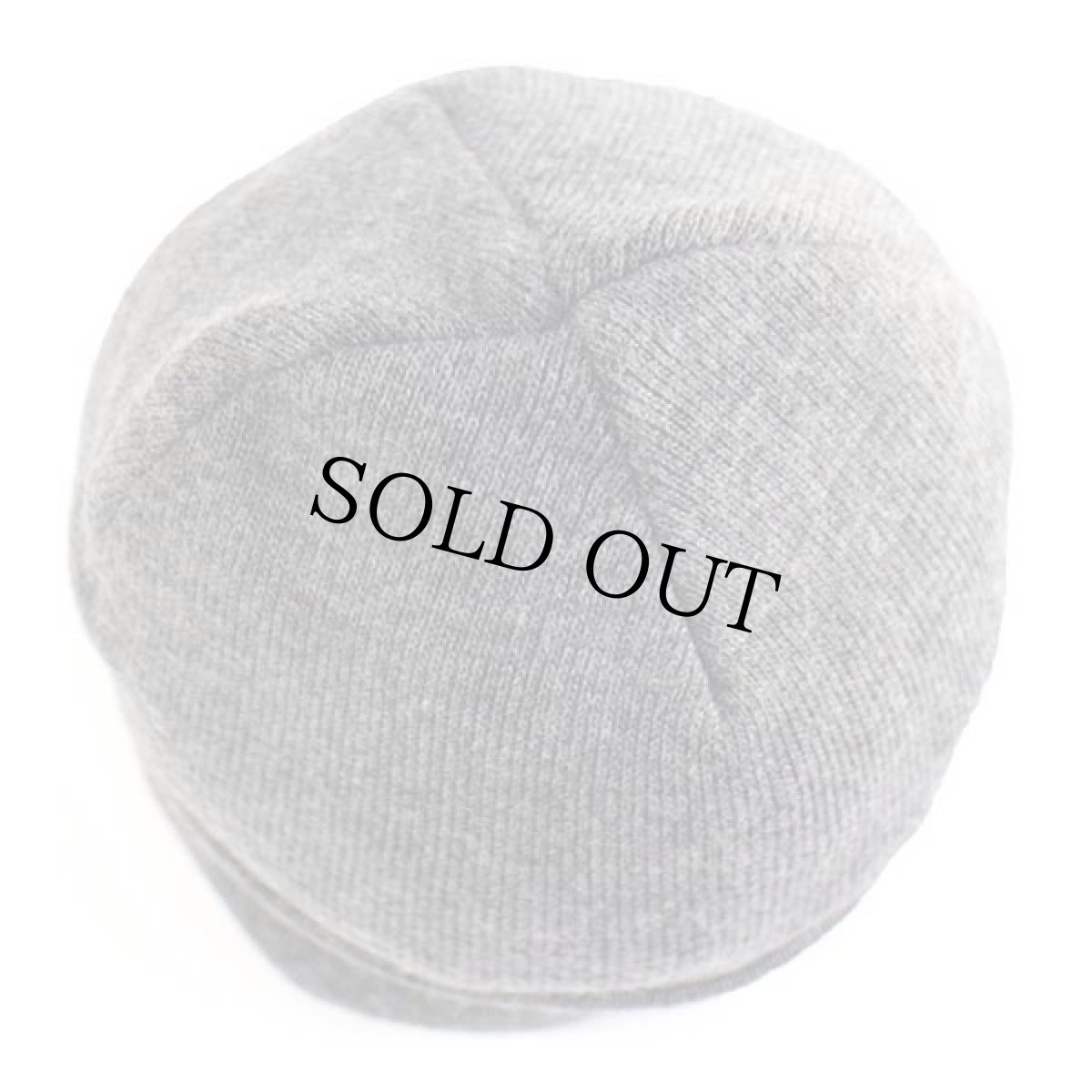 画像5: イタリア製 Levi'sリーバイス ロゴ刺繍 アクリル ニットキャップ 杢グレー★ニット帽 ユーロ (5)