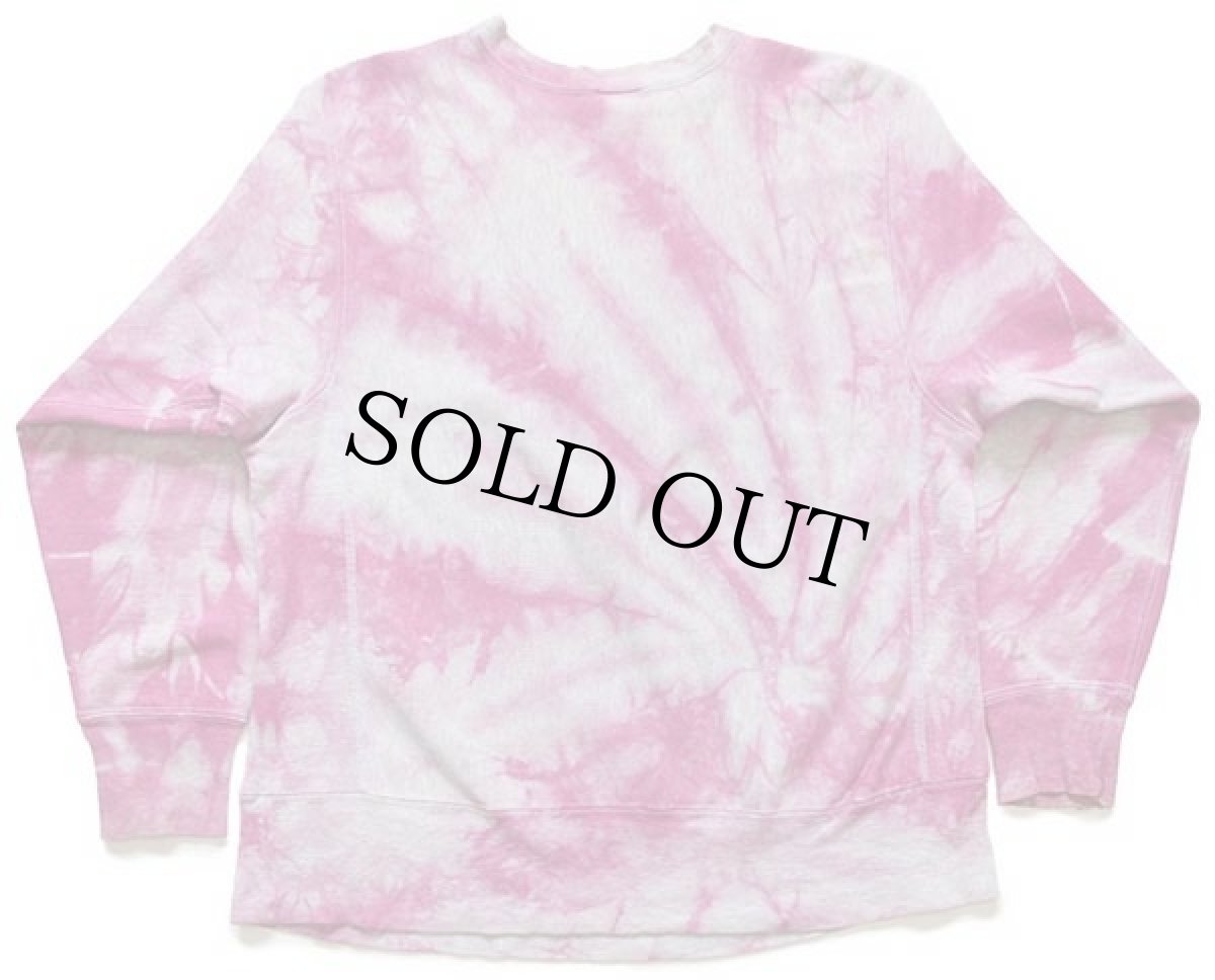 画像2: 80s USA製 Championチャンピオン タイダイ染め リバースウィーブ スウェット L (2)