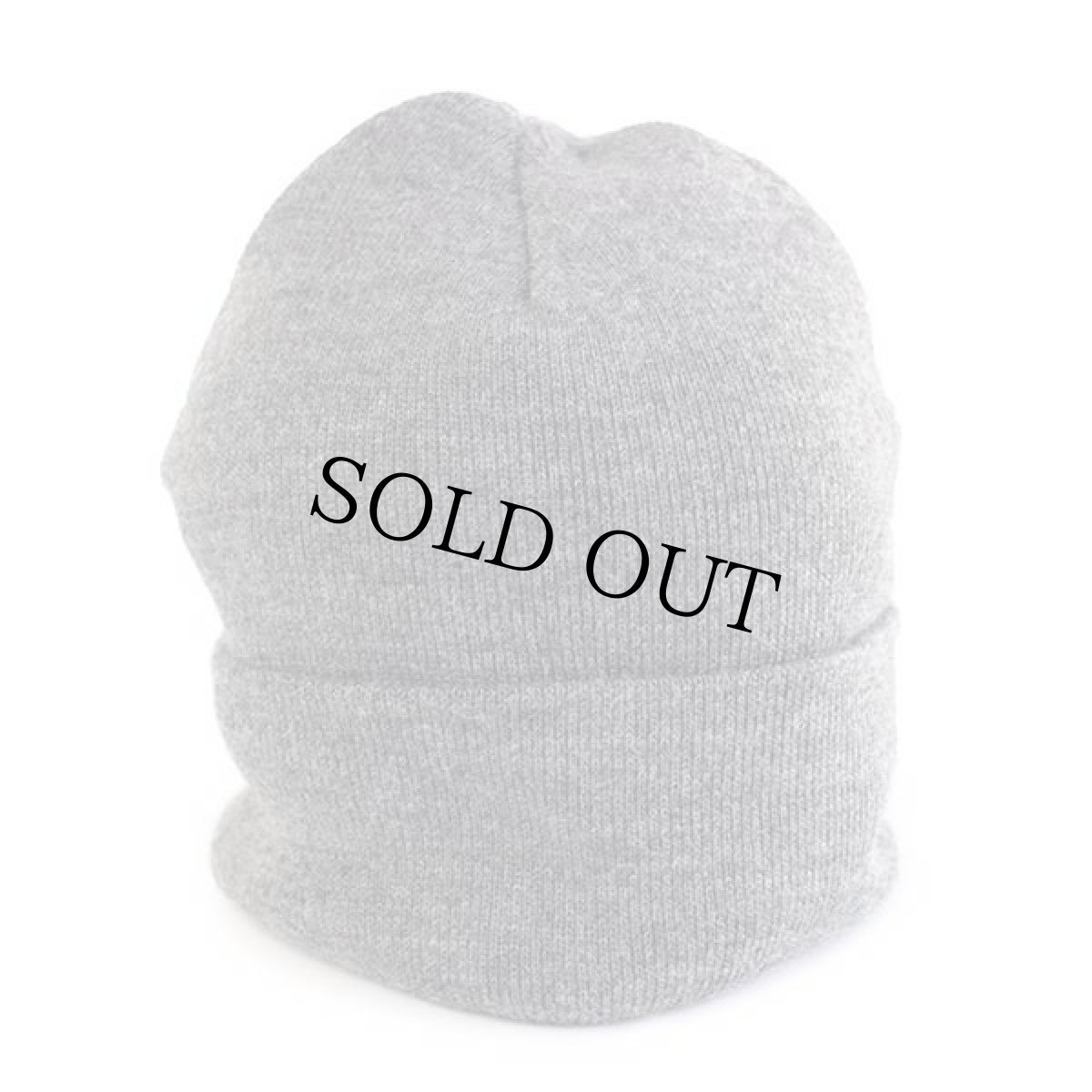 画像4: イタリア製 Levi'sリーバイス ロゴ刺繍 アクリル ニットキャップ 杢グレー★ニット帽 ユーロ (4)