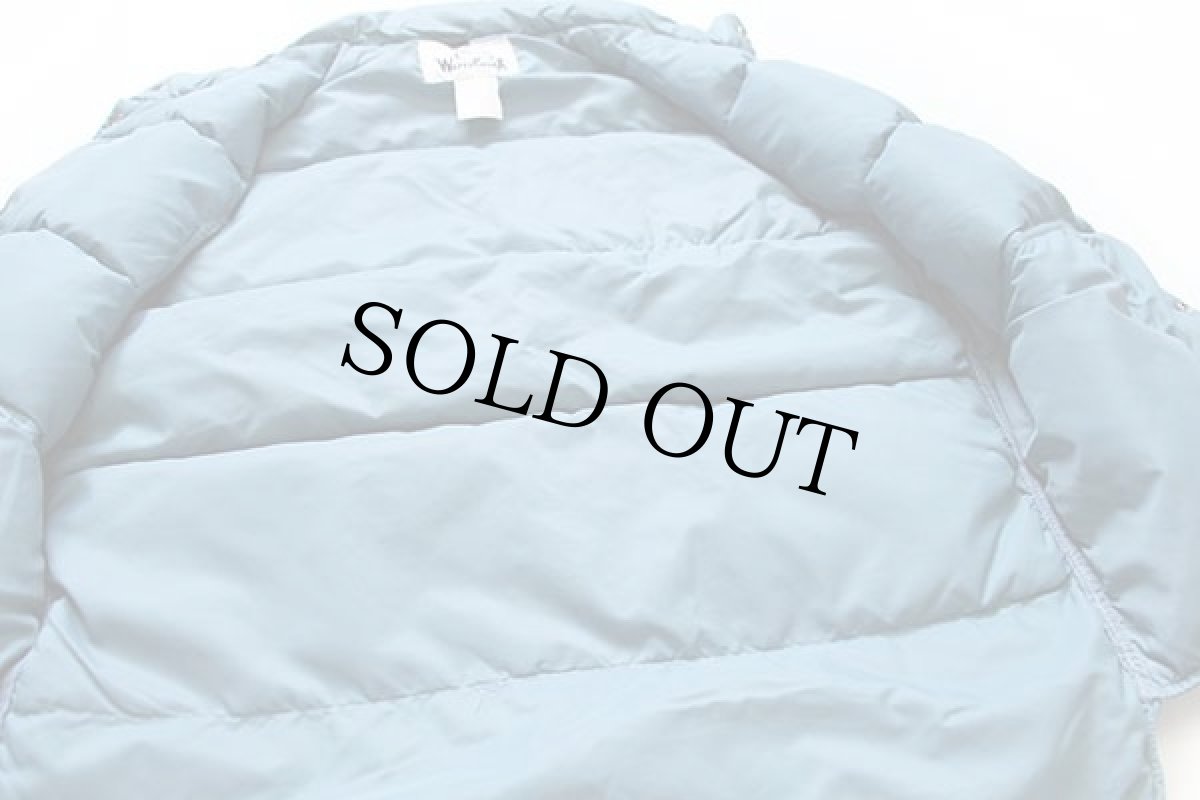 画像5: 70s Woolrichウールリッチ ナイロン ダウンベスト アクアマリン (5)