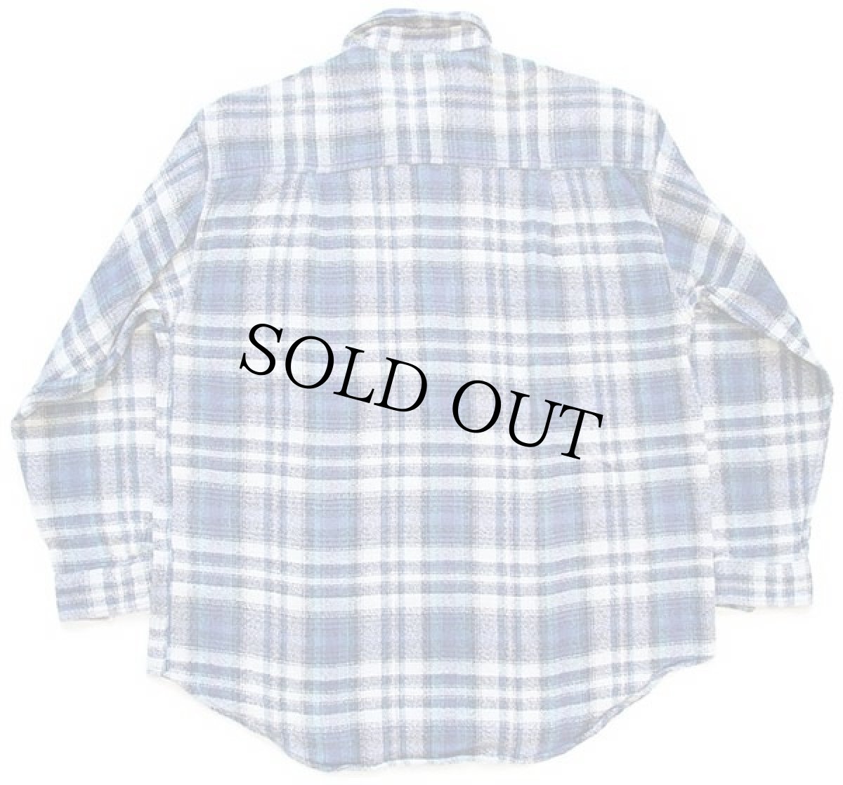 画像2: 90s Latin Original Shirts チェック コットン アムンゼン ネルシャツ L (2)