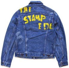 画像1: 80s カナダ製 Levi'sリーバイス 71506 ハンドペイント デニムジャケット 4ポケット 40L (1)