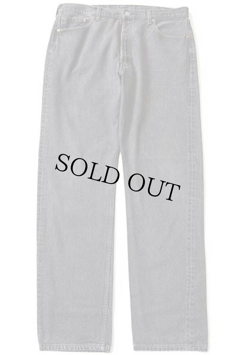 画像2: 90s スペイン製 Levi'sリーバイス 501 先染め ブラック デニムパンツ w40 L36★ユーロ (2)