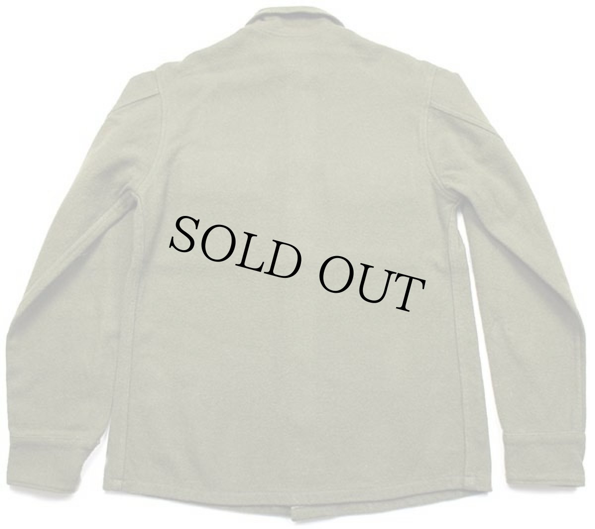 画像2: 70s 米軍 U.S.ARMY ウールシャツ オリーブグリーン S (2)