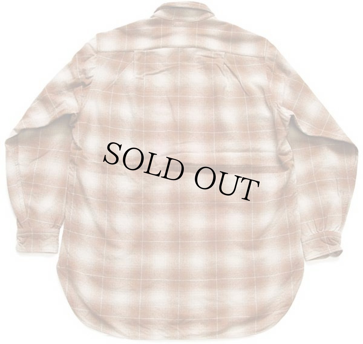 画像2: 70s USA製 PENDLETONペンドルトン オンブレチェック ウールシャツ 17 (2)