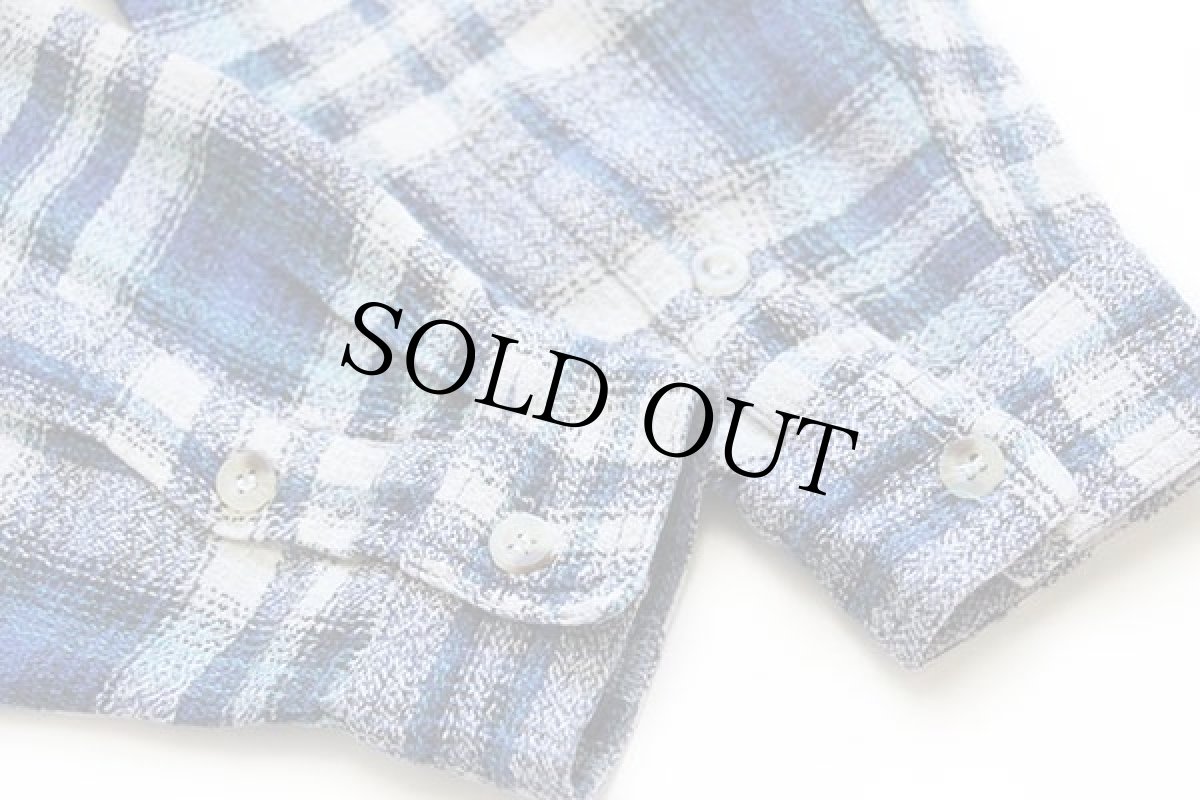 画像6: 90s Latin Original Shirts チェック コットン アムンゼン ネルシャツ L (6)