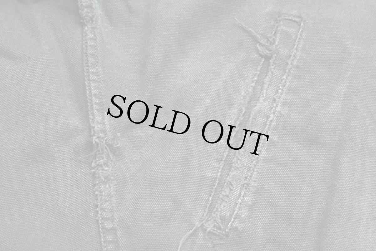 画像9: 90s Dickiesディッキーズ ブランケットライナー ダック地 ワークジャケット ボロ 黒 M (9)