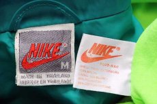 画像5: 90s NIKEナイキ マルチカラー 切り替え ナイロンジャケット 蛍光 M (5)