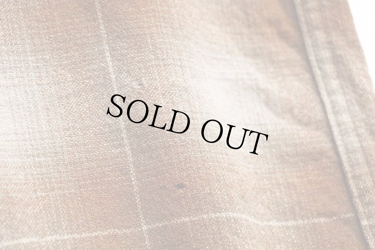 画像9: 70s USA製 PENDLETONペンドルトン オンブレチェック ウールシャツ 17 (9)