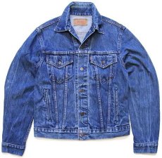 画像2: 80s カナダ製 Levi'sリーバイス 71506 ハンドペイント デニムジャケット 4ポケット 40L (2)