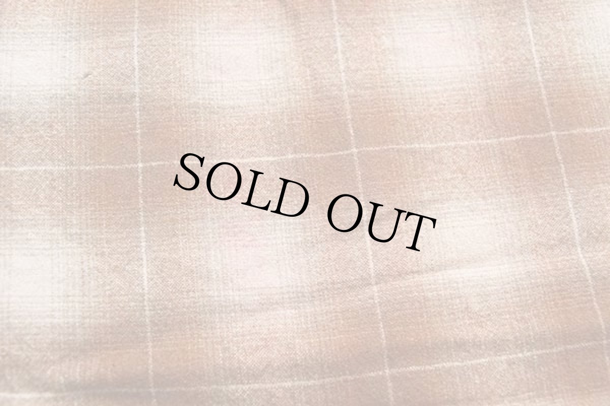 画像7: 70s USA製 PENDLETONペンドルトン オンブレチェック ウールシャツ 17 (7)