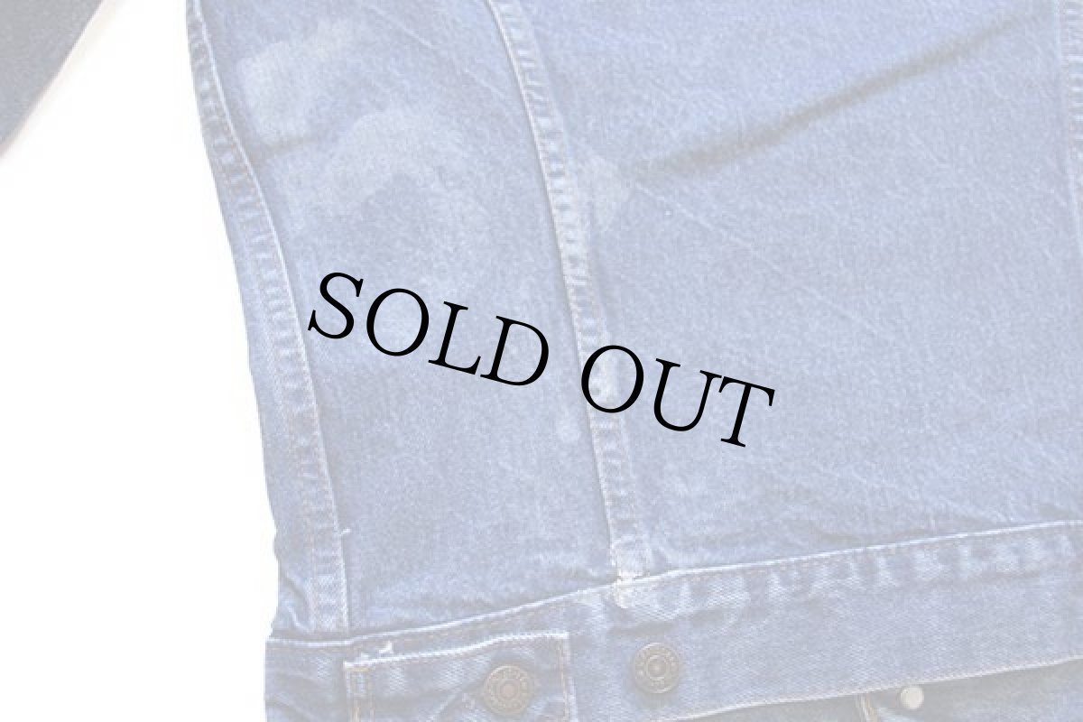 画像7: 80s カナダ製 Levi'sリーバイス 71506 ハンドペイント デニムジャケット 4ポケット 40L (7)