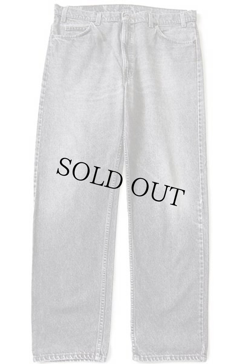 画像2: 90s USA製 Levi'sリーバイス 505 先染め ブラック デニムパンツ w40 L32 (2)