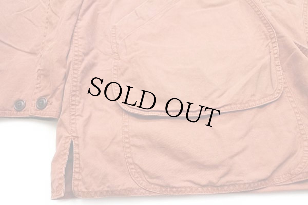 画像7: 90s BANANA REPUBLICバナナリパブリック チェック ネルライナー コットンポプリン フィールドコート レンガ XL★ジャケット (7)