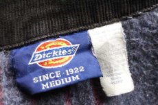 画像4: 90s メキシコ製 Dickiesディッキーズ ブランケットライナー ダック地 カバーオール 焦げ茶 M (4)