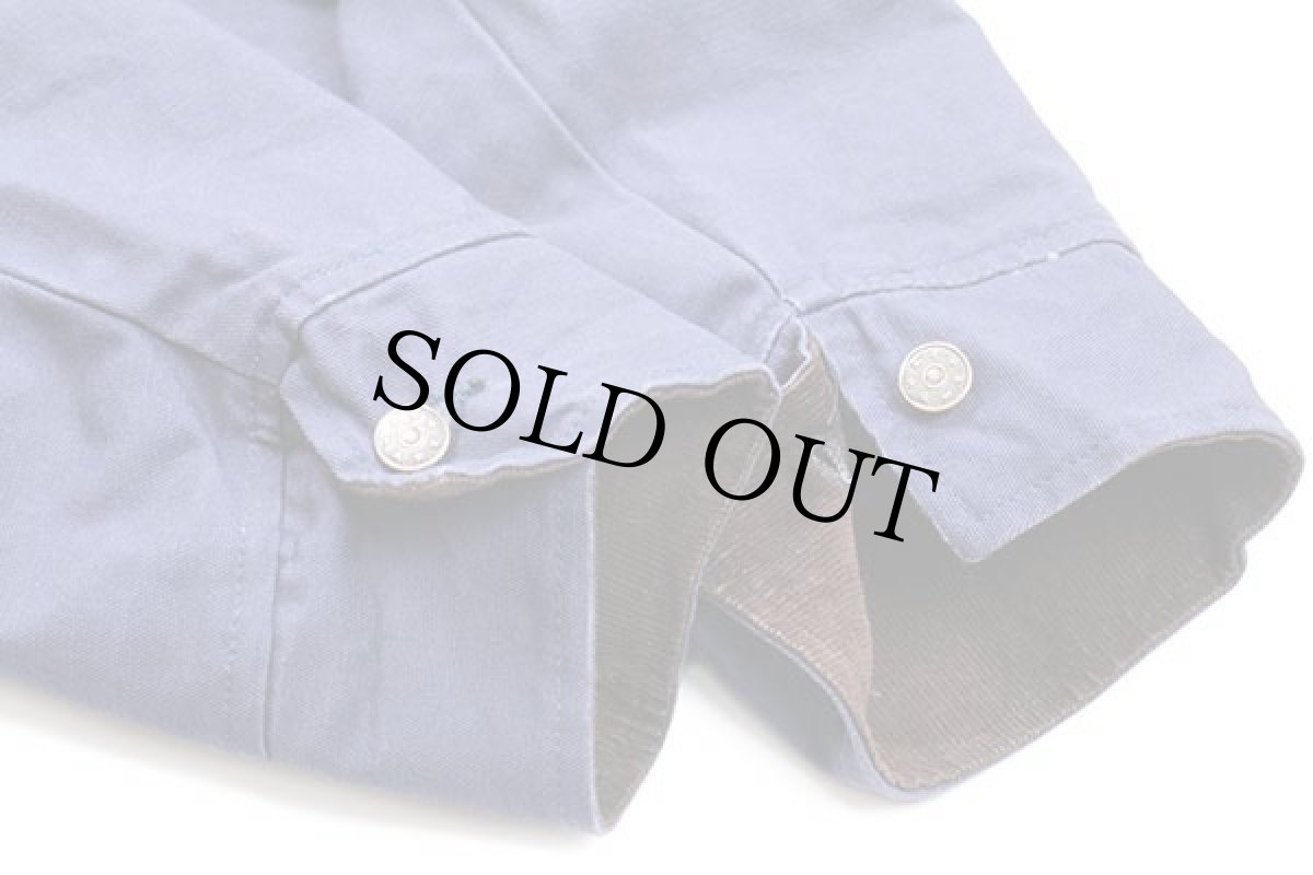 画像6: 90s USA製 Union Line Ford 刺繍入り ブランケットライナー ダック地 カバーオール 紺 XL (6)