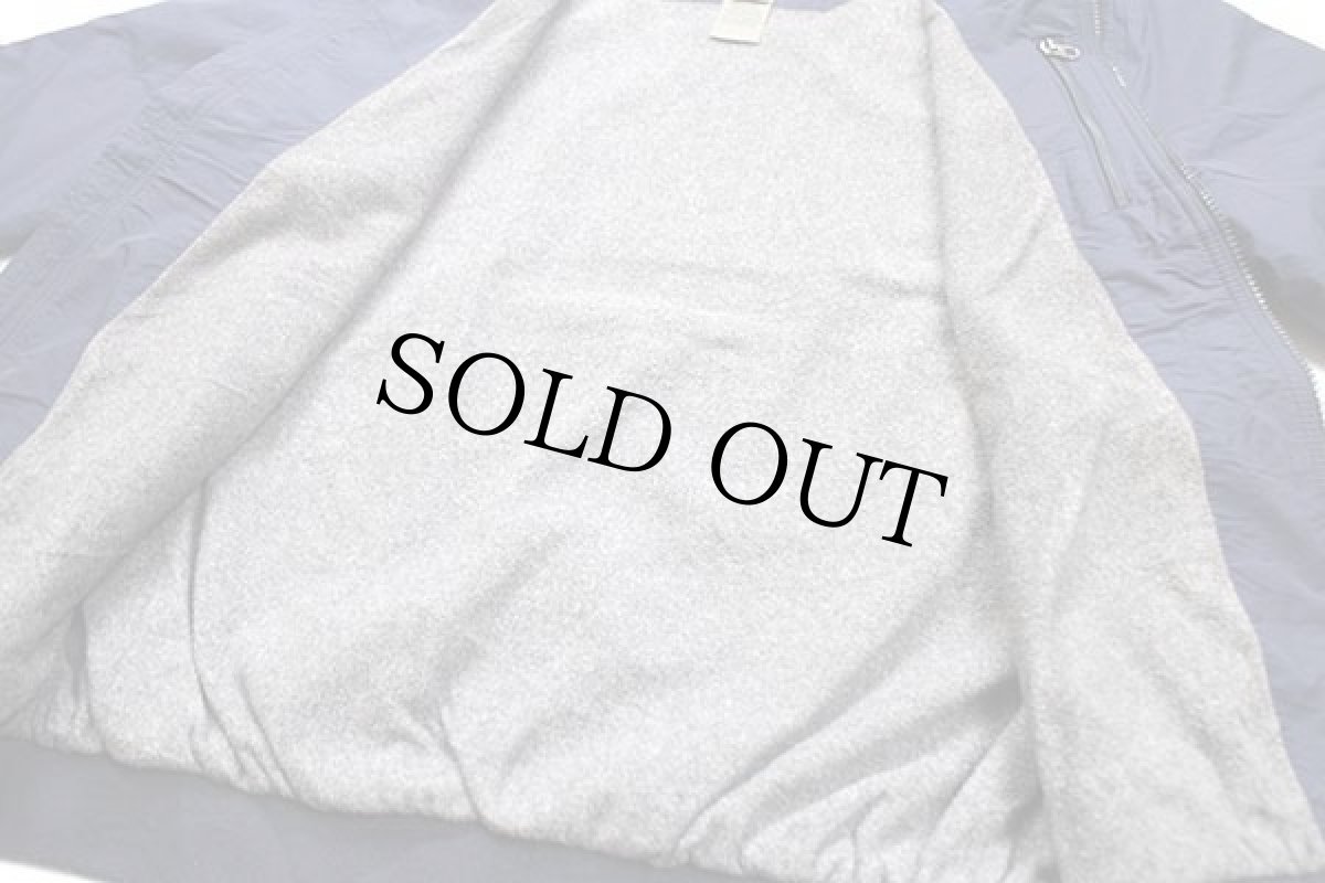 画像5: L.L.Bean ロゴ刺繍 Thinsulate フリースライナー ナイロンジャケット 紺 M (5)