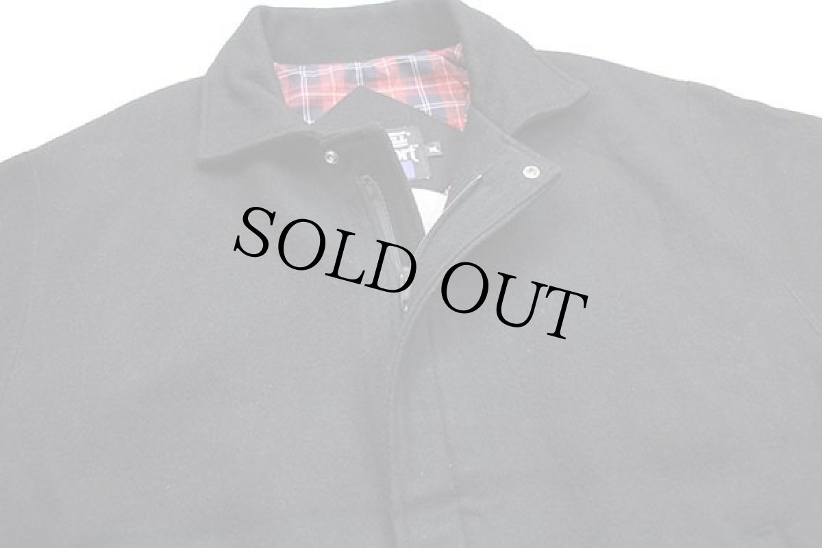 画像3: 90s USA製 SJPD PARKS ENFORCEMENT ポリスカー 刺繍 タータンチェックライナー ウールジャケット 黒 XL (3)