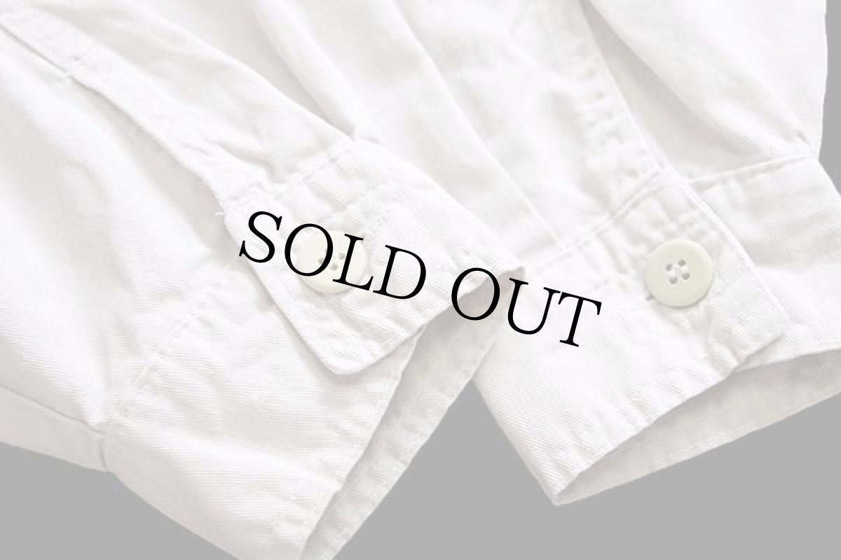 画像6: 80s イタリア製 MASH ショート丈 コットンツイルジャケット ベージュ S (6)