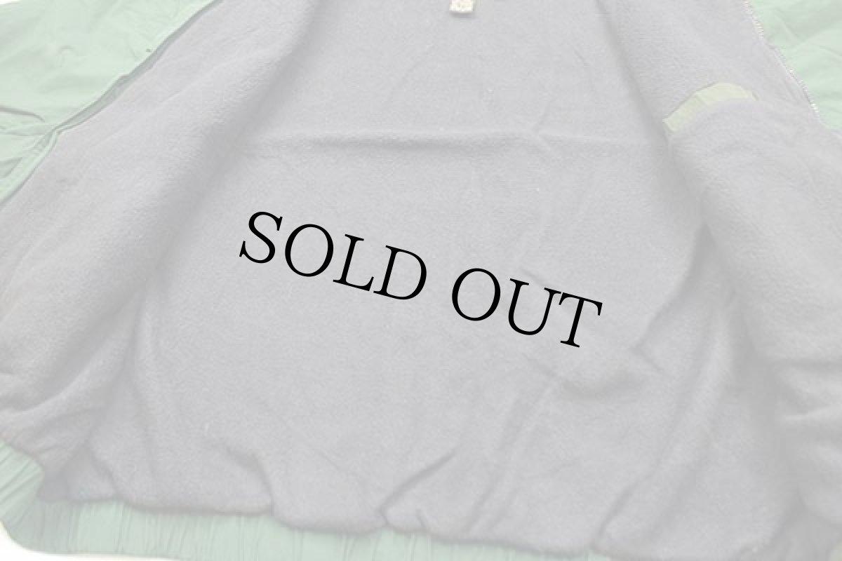 画像5: 00s EddieBauerエディーバウアー ロゴ刺繍 POLARTEC フリースライナー ナイロンジャケット 深緑 L (5)