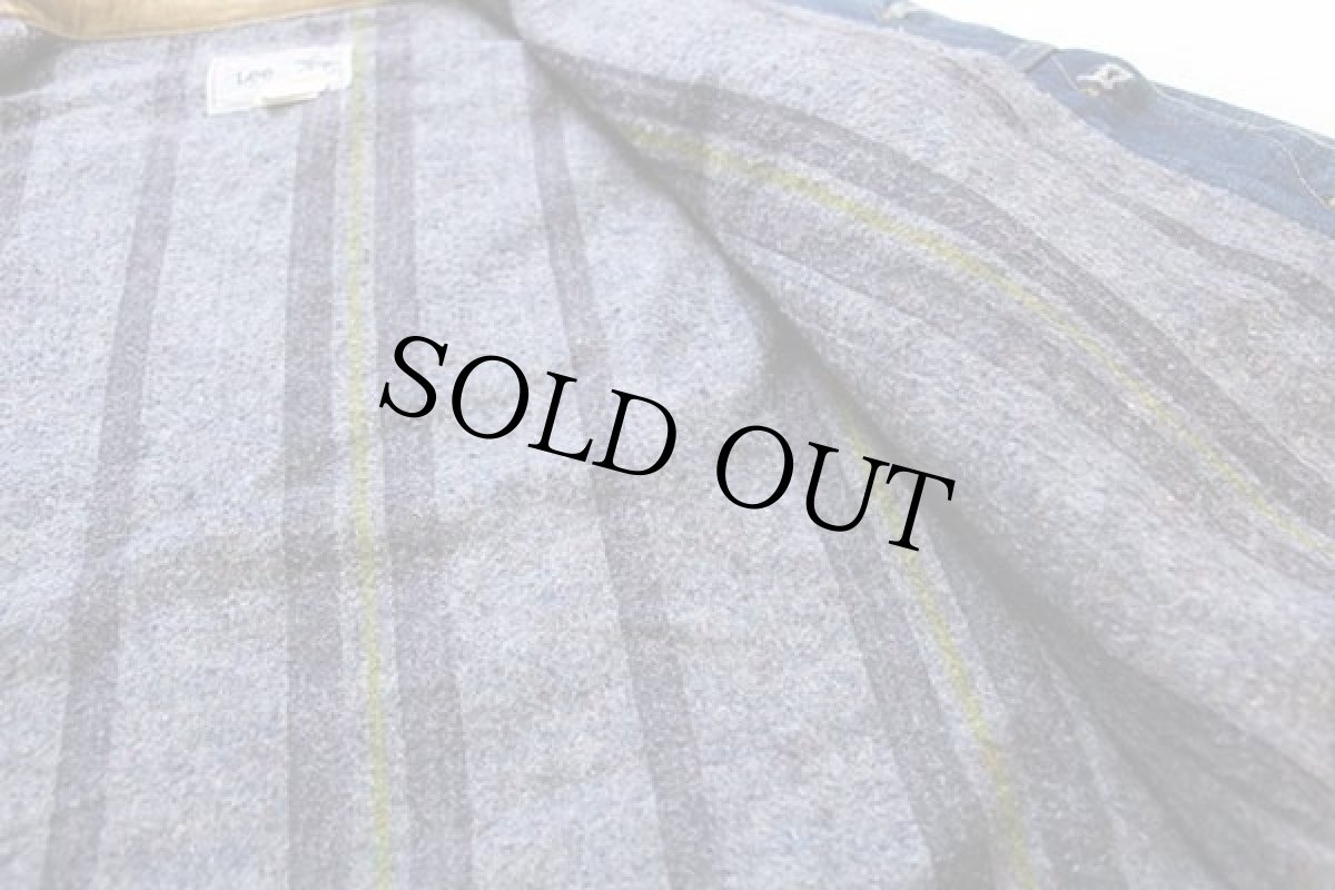 画像6: 80s USA製 Leeリー STORM RIDERストームライダー 220LJ ブランケットライナー デニムジャケット 48L (6)