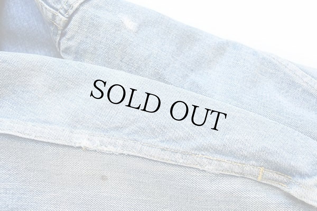 画像8: 80s USA製 Leeリー STORM RIDERストームライダー 220LJ ブランケットライナー デニムジャケット (8)