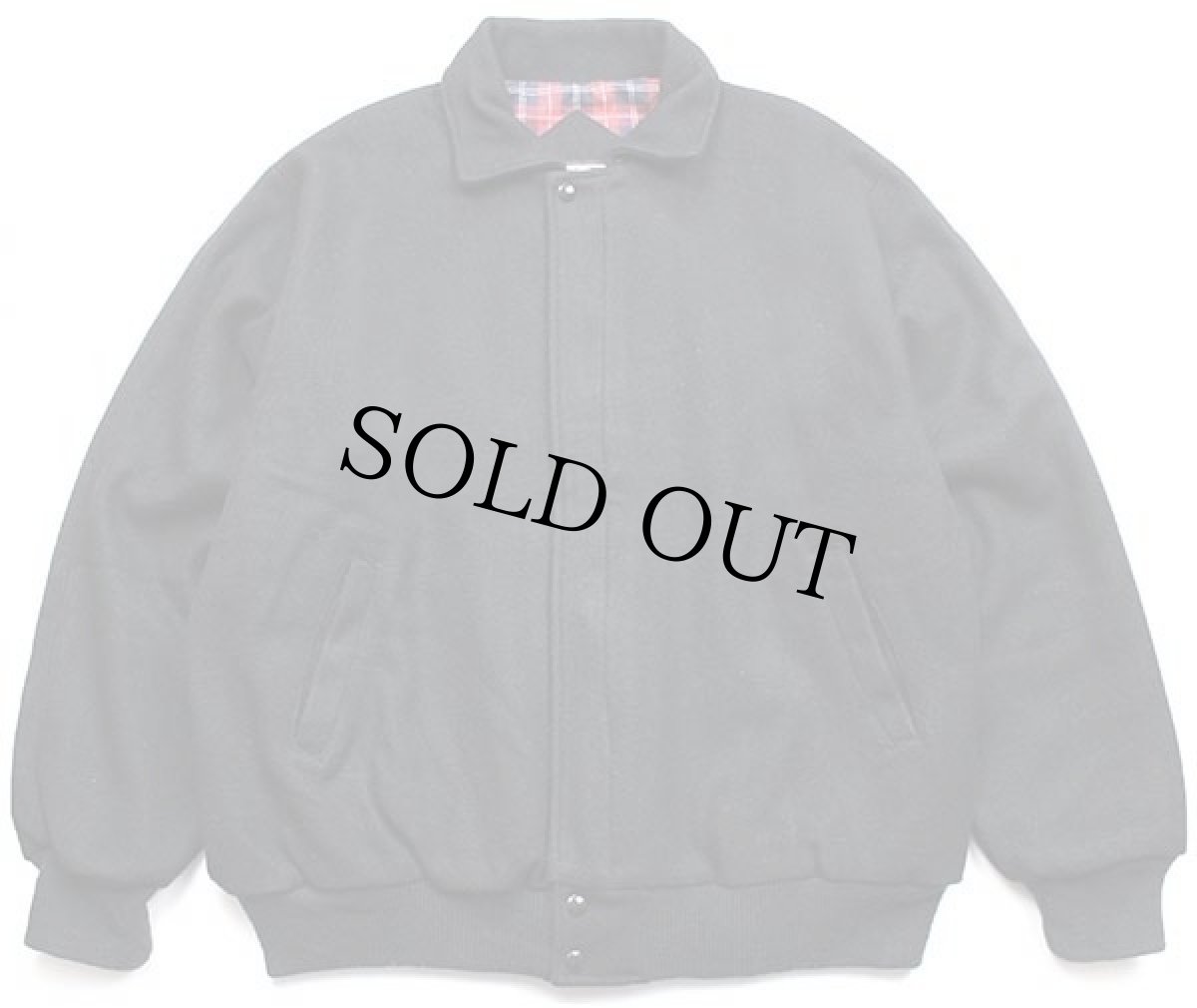 画像2: 90s USA製 SJPD PARKS ENFORCEMENT ポリスカー 刺繍 タータンチェックライナー ウールジャケット 黒 XL (2)