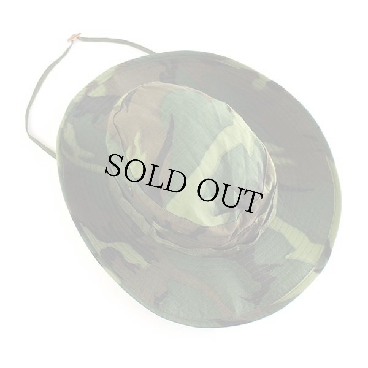 画像4: 60s 米軍 U.S.ARMY グリーンリーフカモ ブーニーハット 6 7/8 (4)