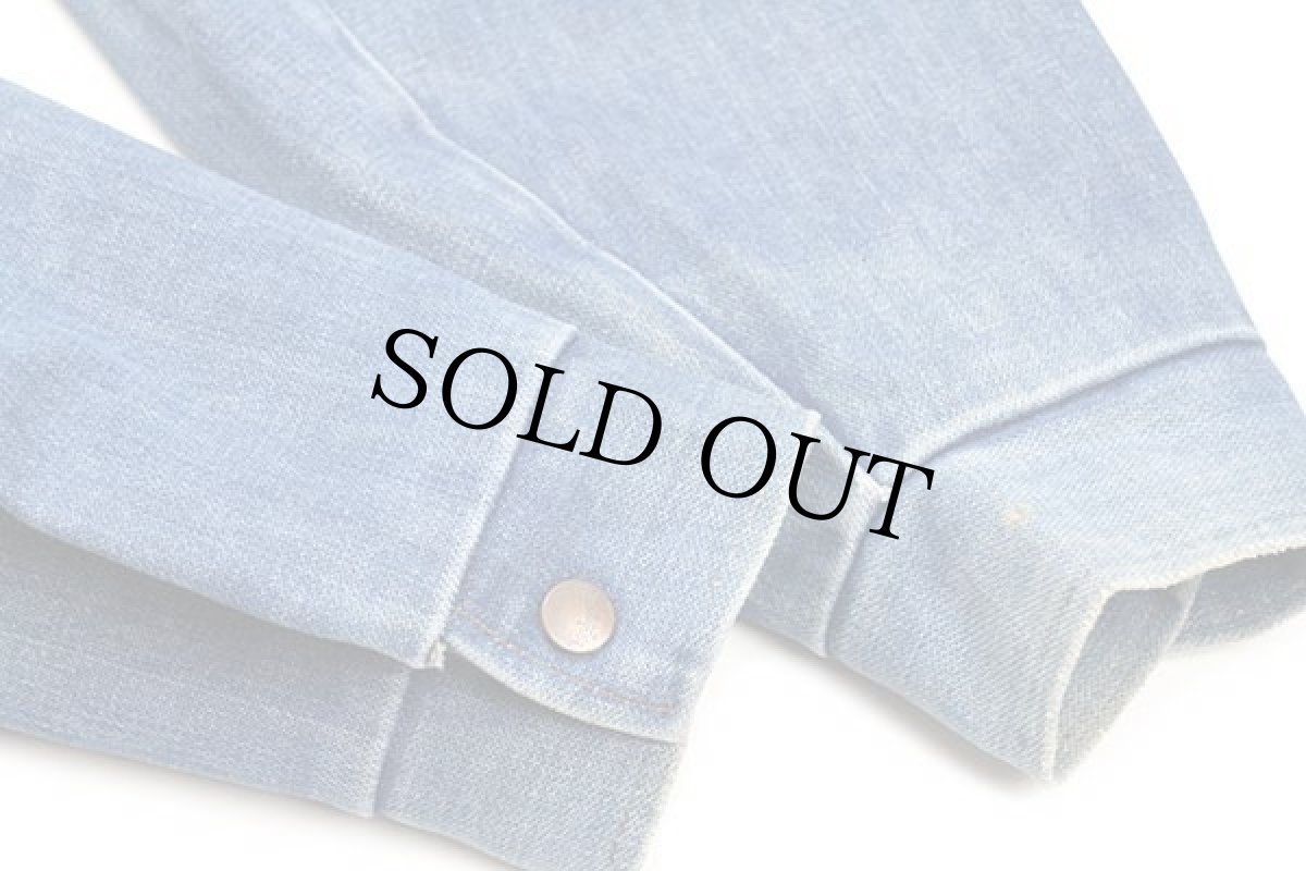 画像6: 70s USA製 Wranglerラングラー JL720NV NO-FAULT ブランケットライナー デニムジャケット 46 (6)