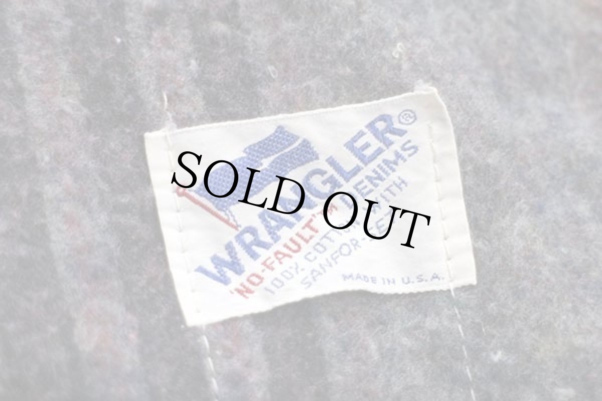 画像4: 80s USA製 Wranglerラングラー NO-FAULT ブランケットライナー デニムジャケット (4)