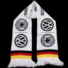 画像2: ポルトガル製 DEUTSCHER VOLKSWAGENフォルクスワーゲン ロゴ アクリルニット サッカー マフラー (2)