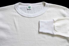 画像4: 80s USA製 Hanes サーマルシャツ ナチュラル XL (4)