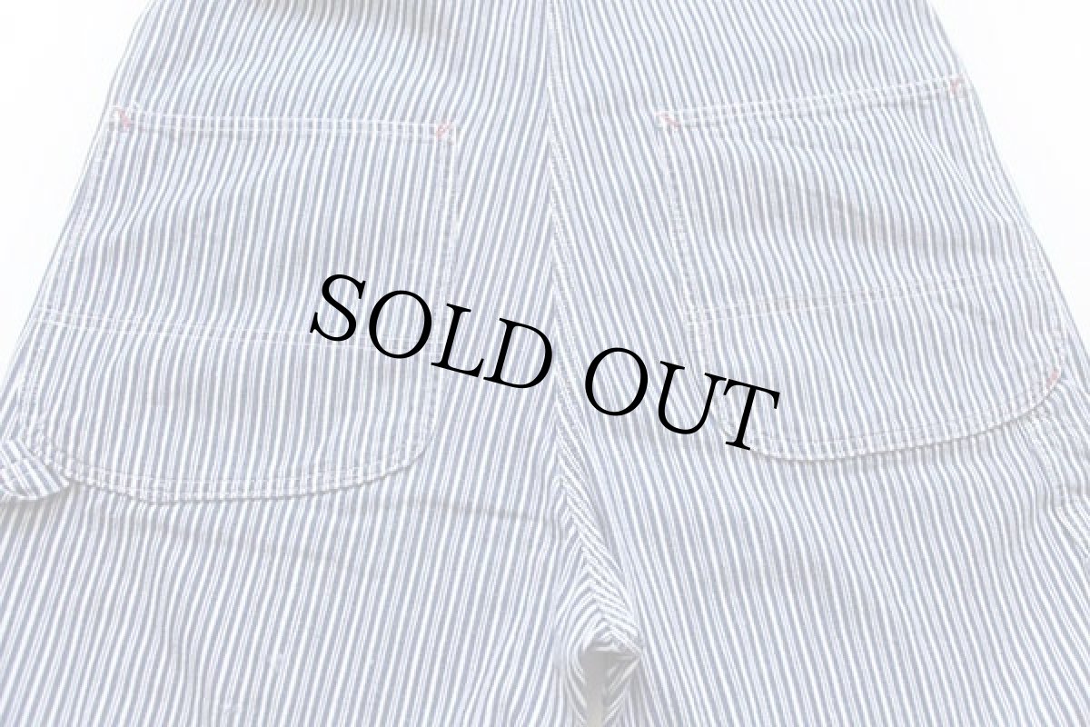 画像6: 50s USA製 PENNEY'S PAYDAY ランダムヒッコリー ストライプ オーバーオール (6)