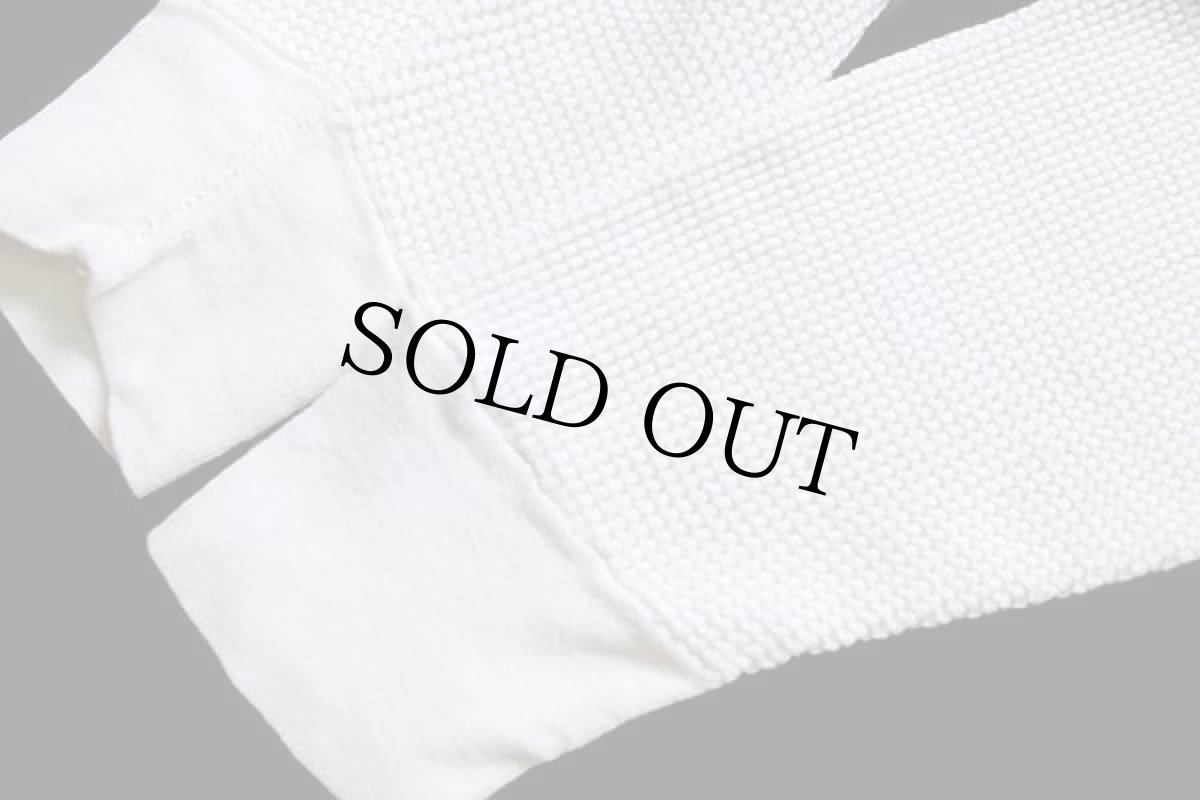 画像7: 70s Sears コットン サーマルシャツ ナチュラル L (7)